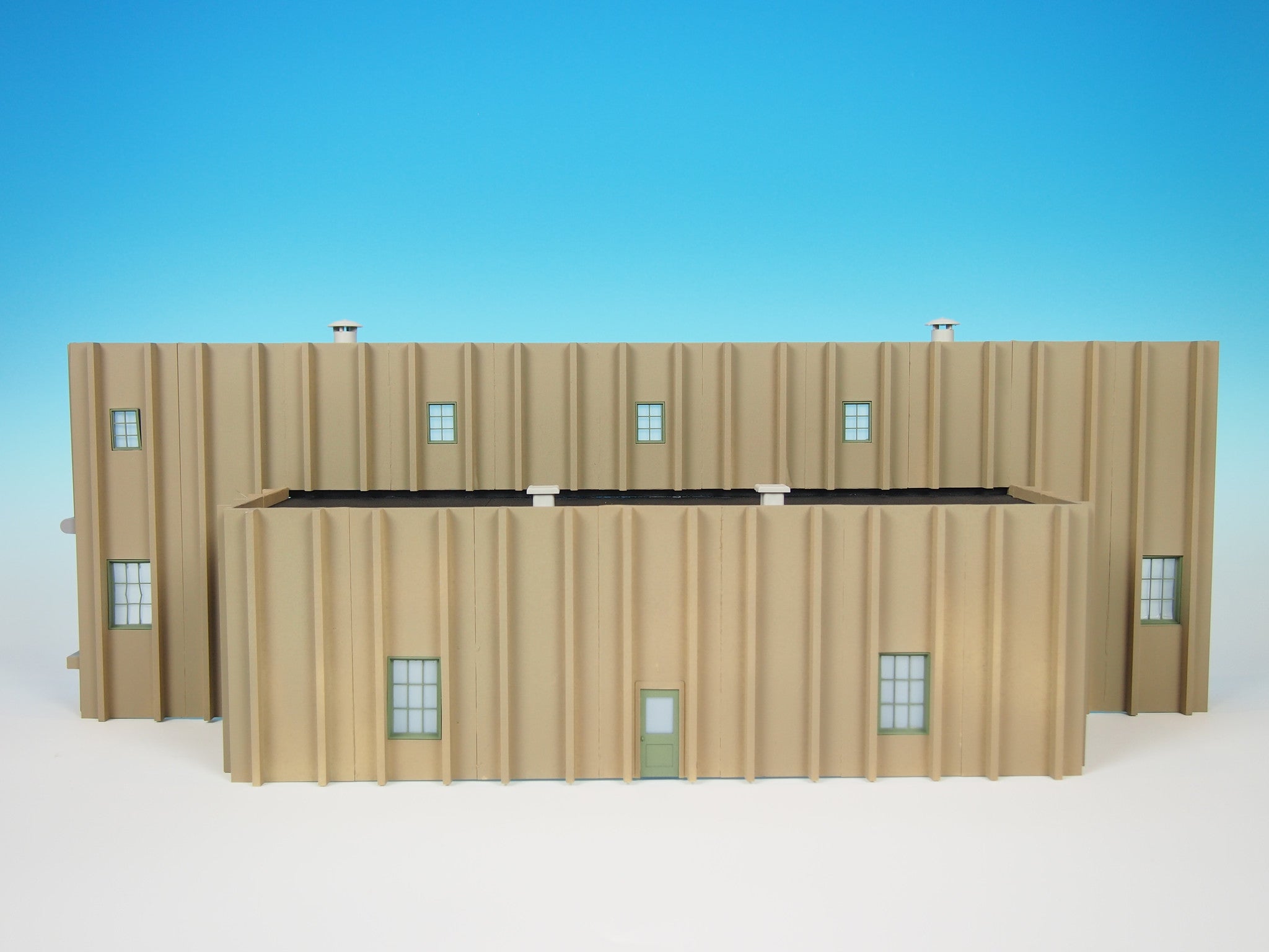 Korber Models #TT2305 - O Scale - Fun Time Distributing Background Building Kit