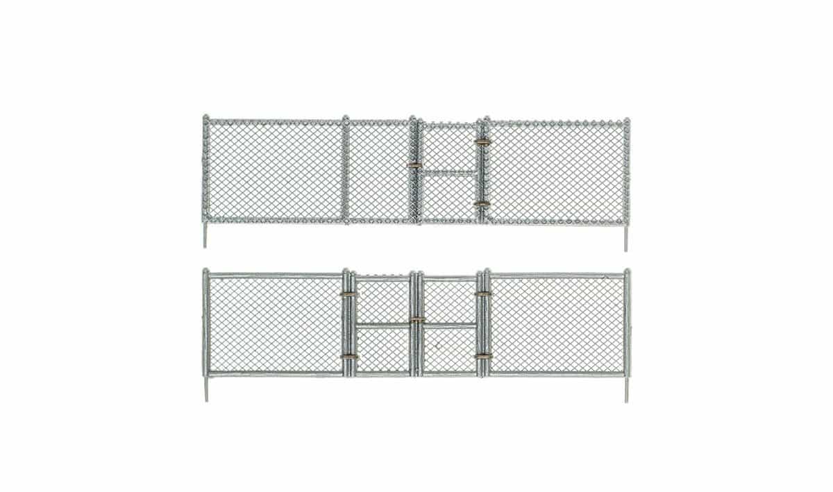 thumbnail image 2 of Woodland Scenics A3003 O Scale Chain Link Fence – 48" X 1.5" Gray Plastic 2 of 5
