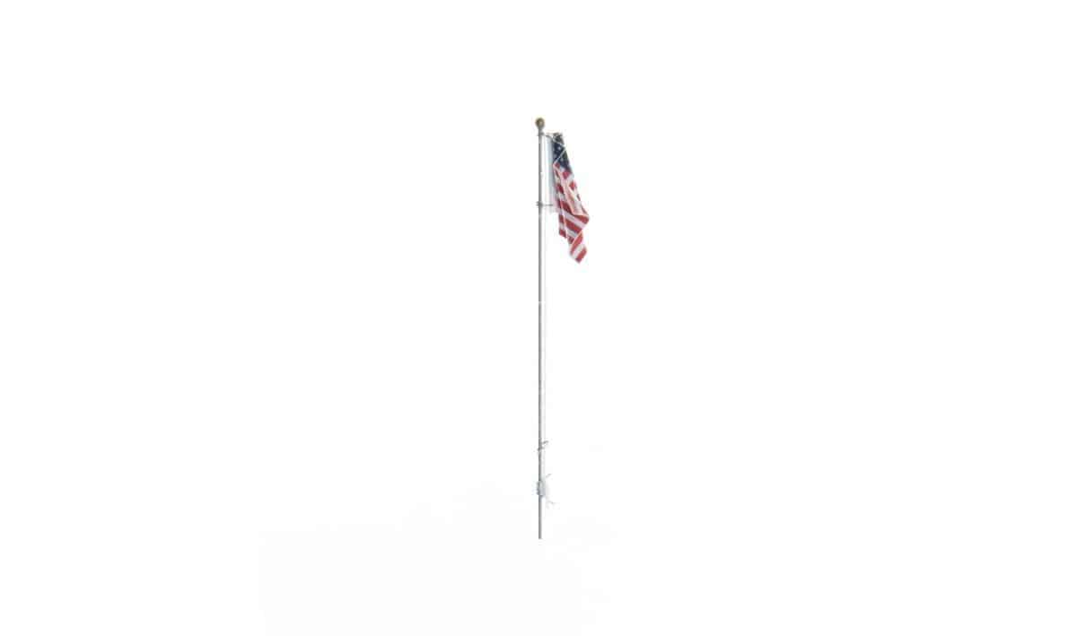 Woodland Scenics JP5950-JP5952 - US Flag - Pole 