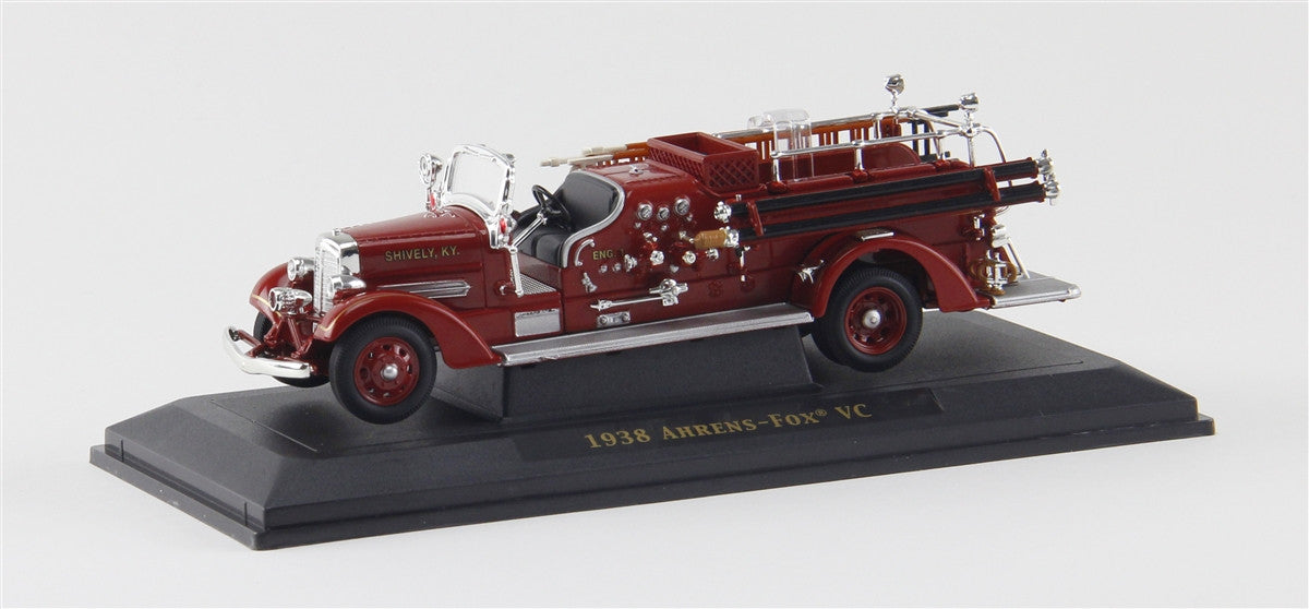 Lucky Die Cast 43003B - 1938 Ahrens-Fox VC Fire Engine (Red) 1/43 Diecast Car