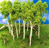 Grand Central Scenery T14 - 2"-3" Small Aspen Trees (7-Pack)