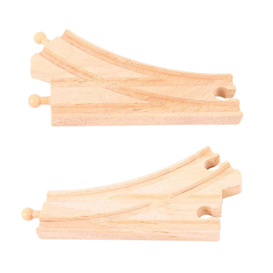 BigJigs BJT107 - Curved Points - MrMuffin'sTrains