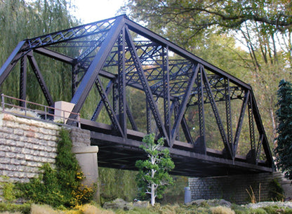 Atlas O 6920 - Single Track Pratt Truss Bridge Kit - MrMuffin'sTrains