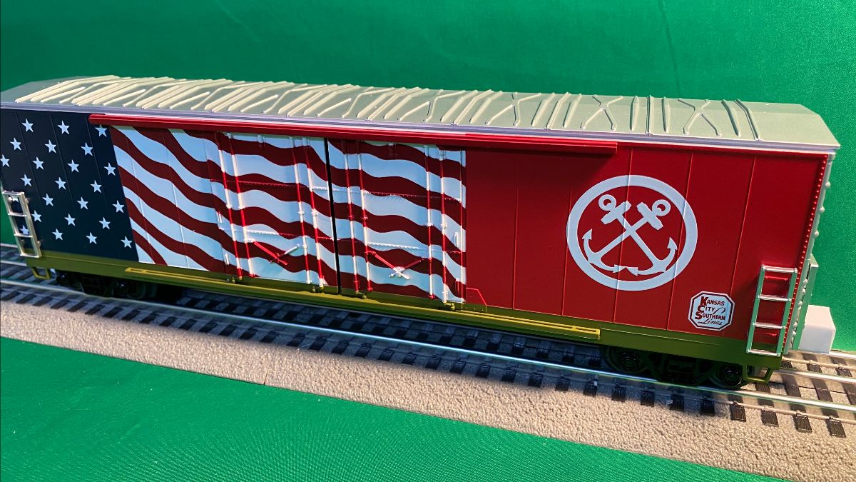 MTH 20-93872 - 50' Dbl. Door Plugged Boxcar "Kansas City Southern"