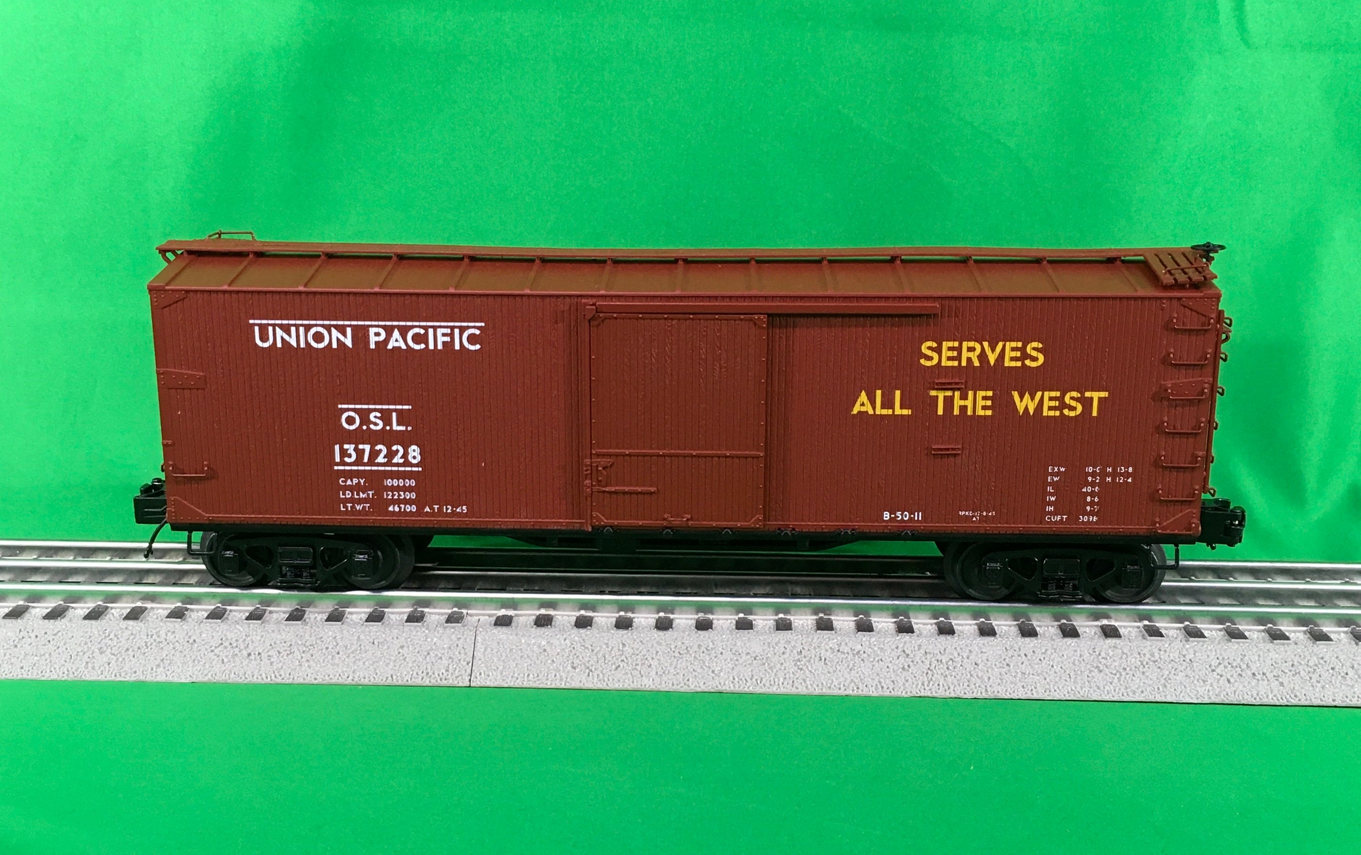 MTH 20-99324 - 40' Double Sheathed Box Car "Union Pacific"