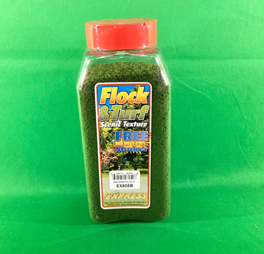 Scenic Express EX805B - Medium Green Grass Fine - 32 Oz. - MrMuffin'sTrains