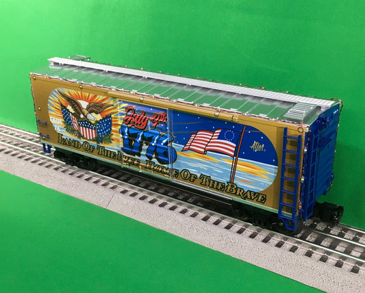 Atlas O 3001436 - Premier - 40' PS-1 Boxcar "4th of July" w/ Lights (2023 Edition) - MrMuffin'sTrains