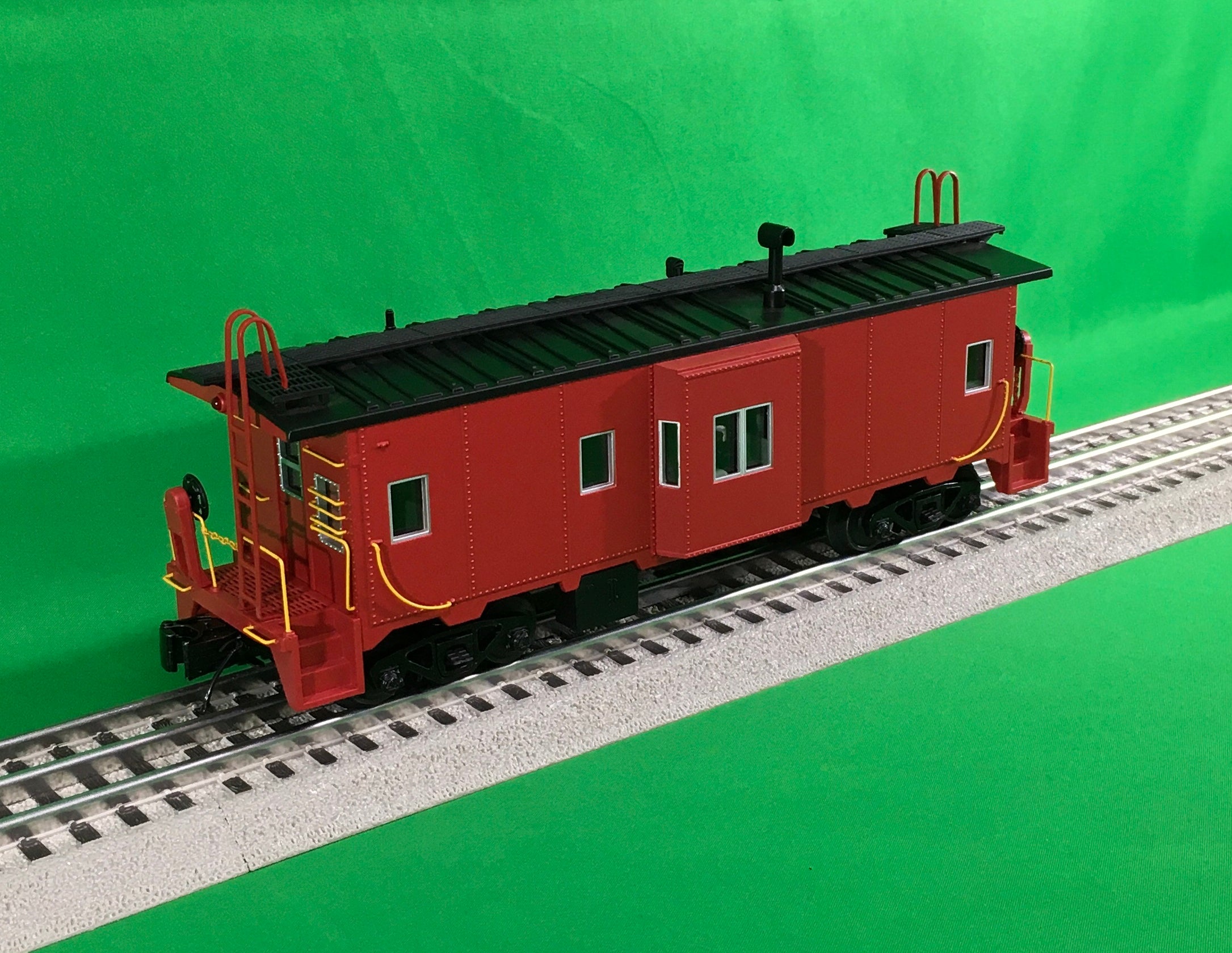 MTH 20-91714 - Bay Window Caboose "Unlettered" - Custom Run for MrMuffin'sTrains
