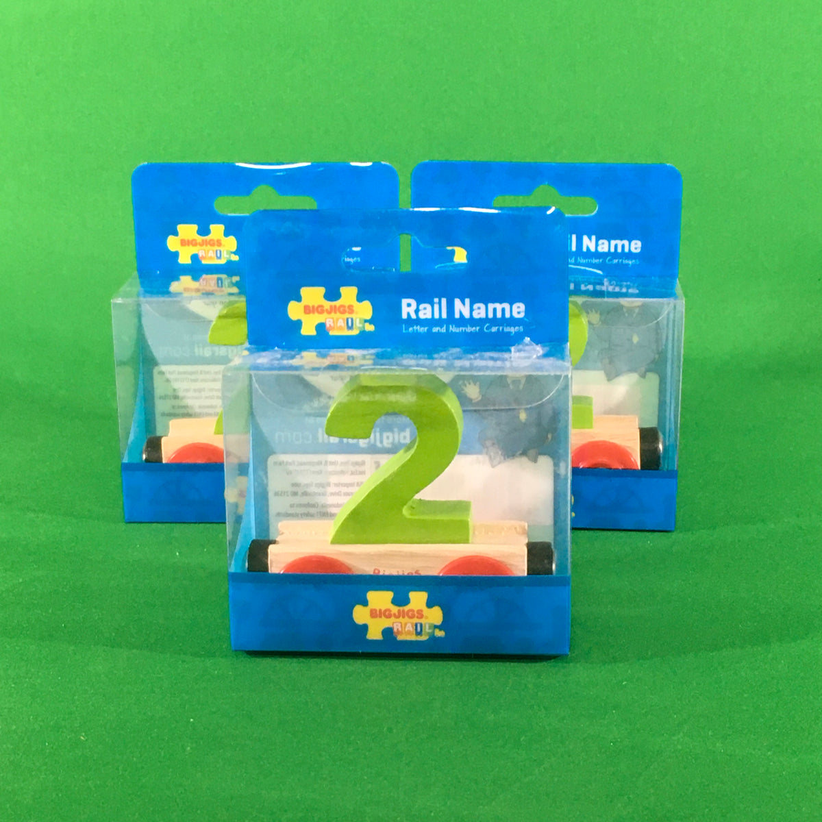 BigJigs BR132 - Rail Name No.2 (Colors Vary) - MrMuffin'sTrains