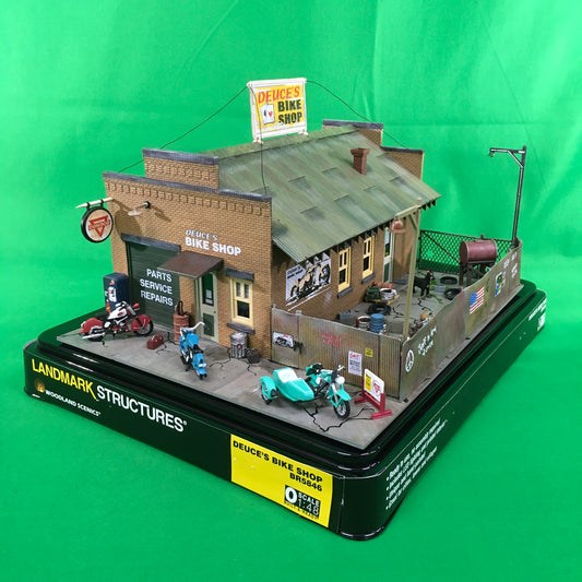 Woodland Scenics BR5846 - Deuce's Bike Shop - MrMuffin'sTrains