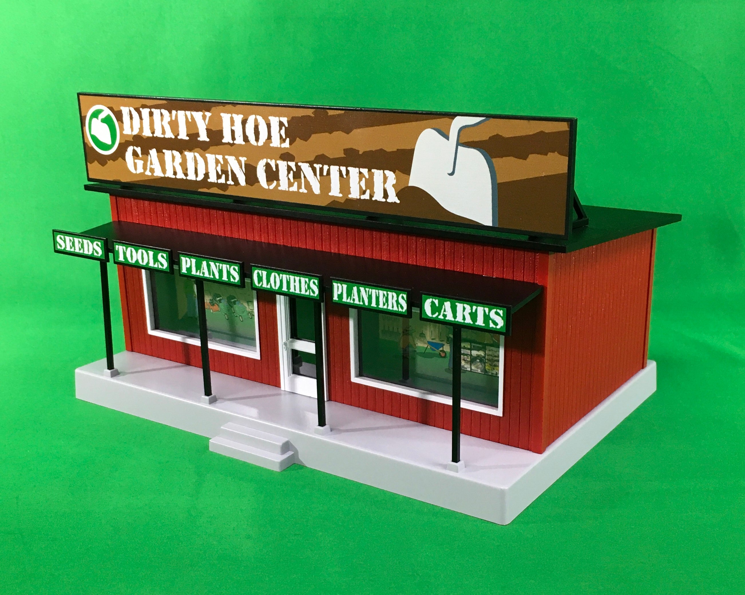 MTH 30-90639 - Road Side Stand "Dirty Hoe Garden Center"