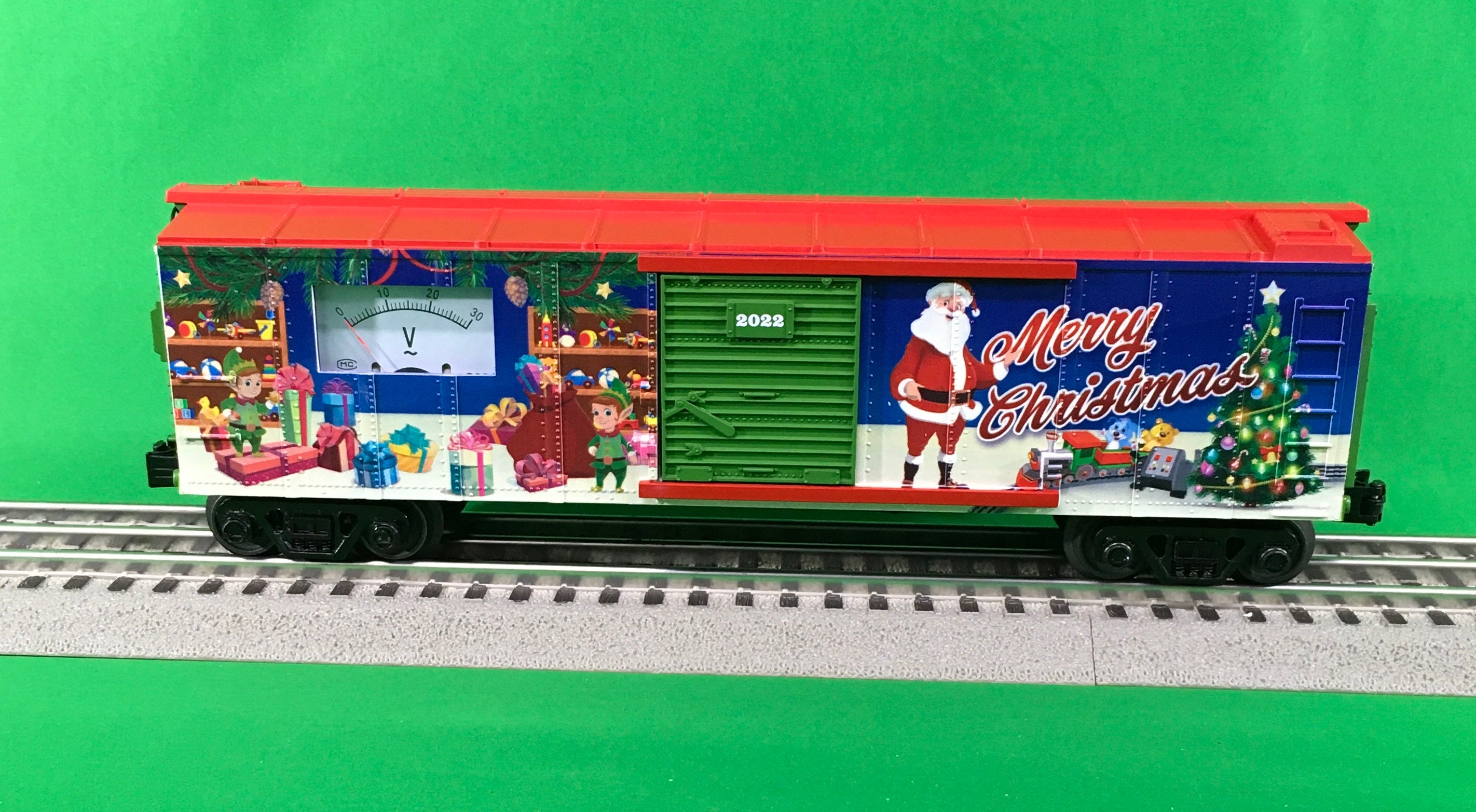 MTH 30-71111 - Box Car "Christmas" w/ Power Meter