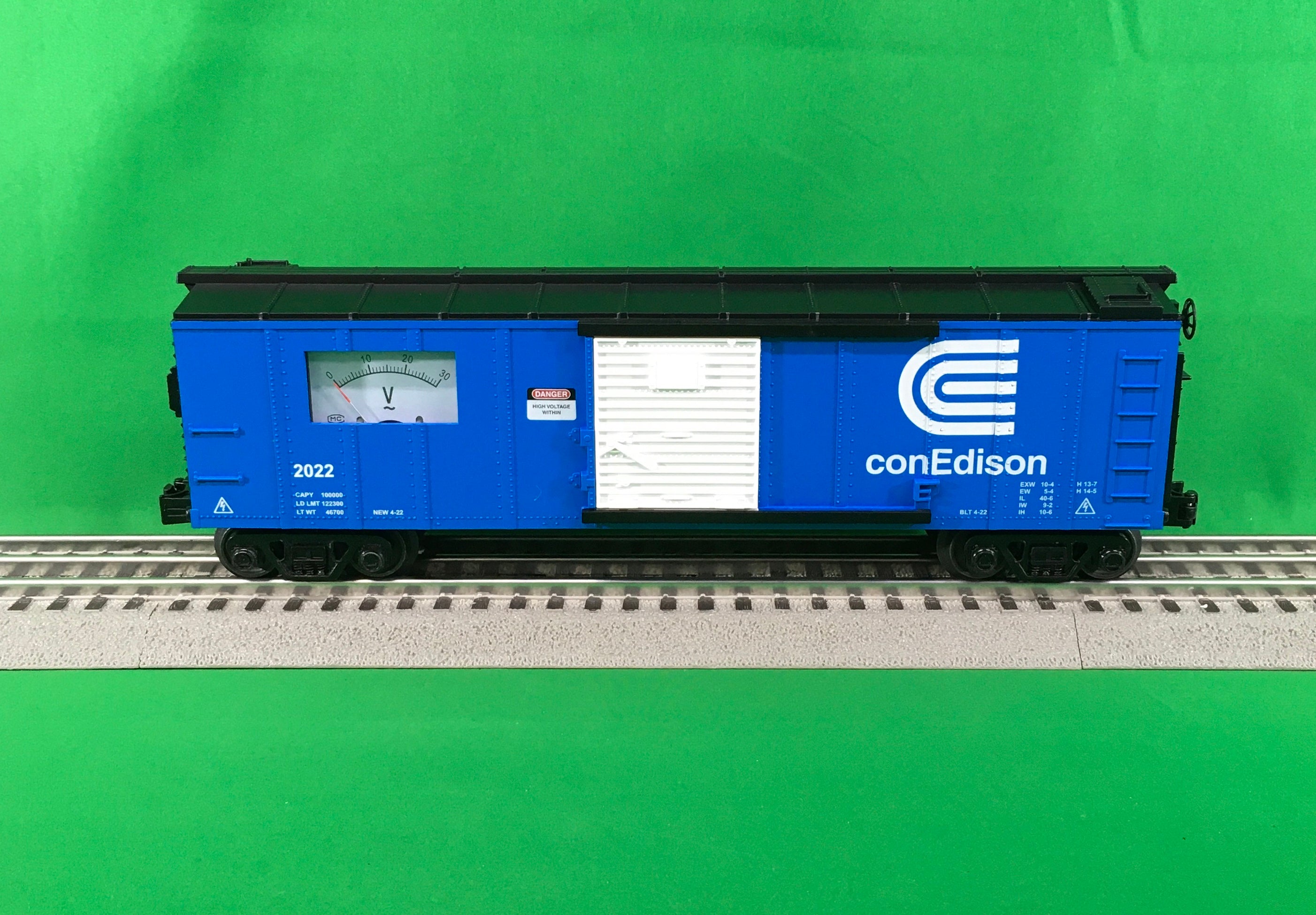 MTH 30-71123 - Box Car "Con Edison" #2022 w/ Power Meter