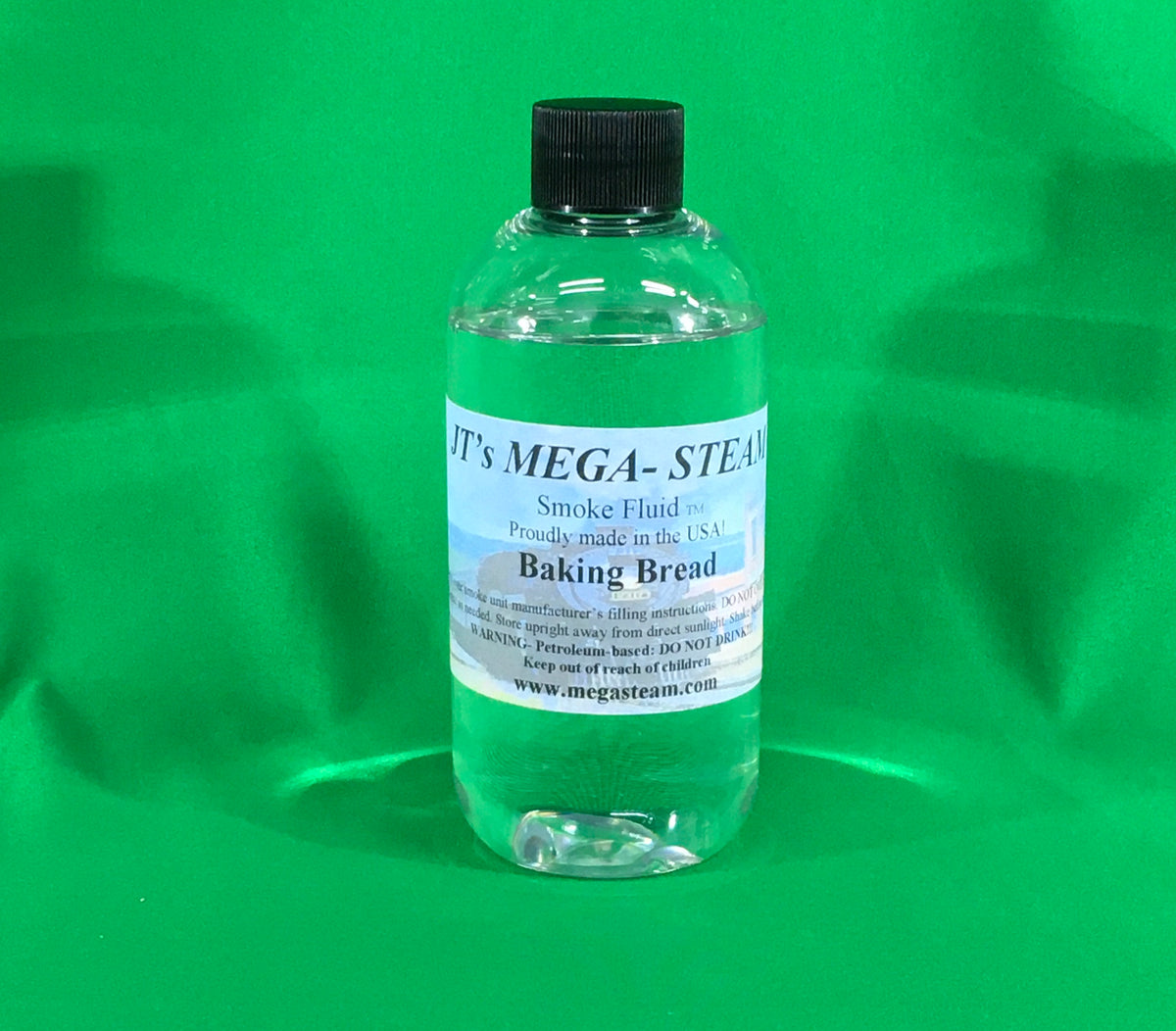 JT's Mega-Steam Smoke Fluid - Diner & Food Scents - 8 Oz Refill Bottle - MrMuffin'sTrains