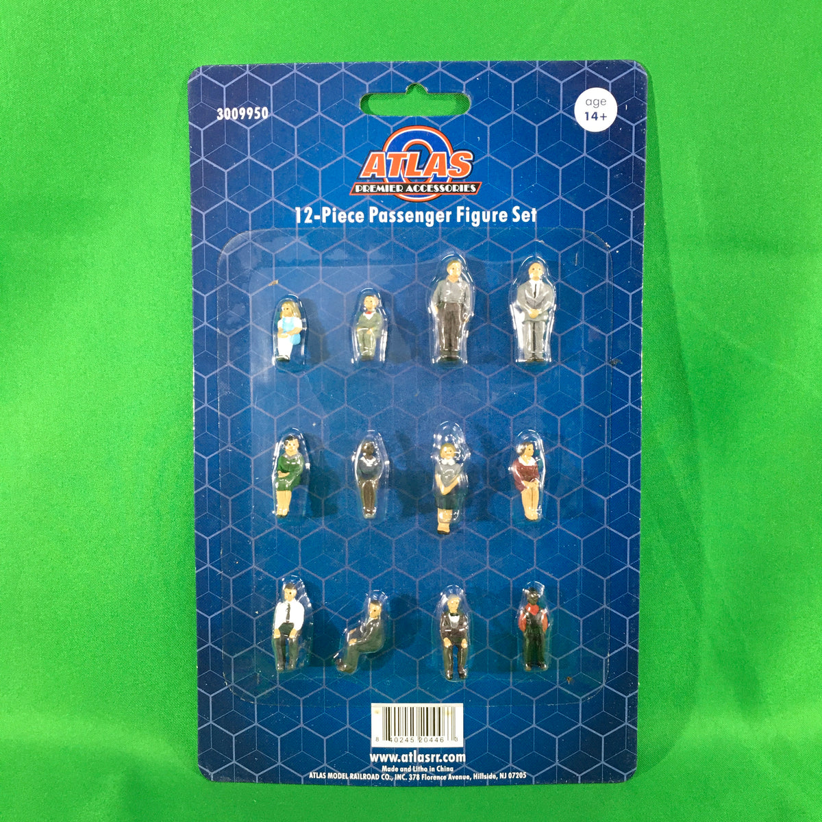 Atlas O 3009950 - Heavyweight Passenger Figure Set #1 (12-Pack) - MrMuffin'sTrains