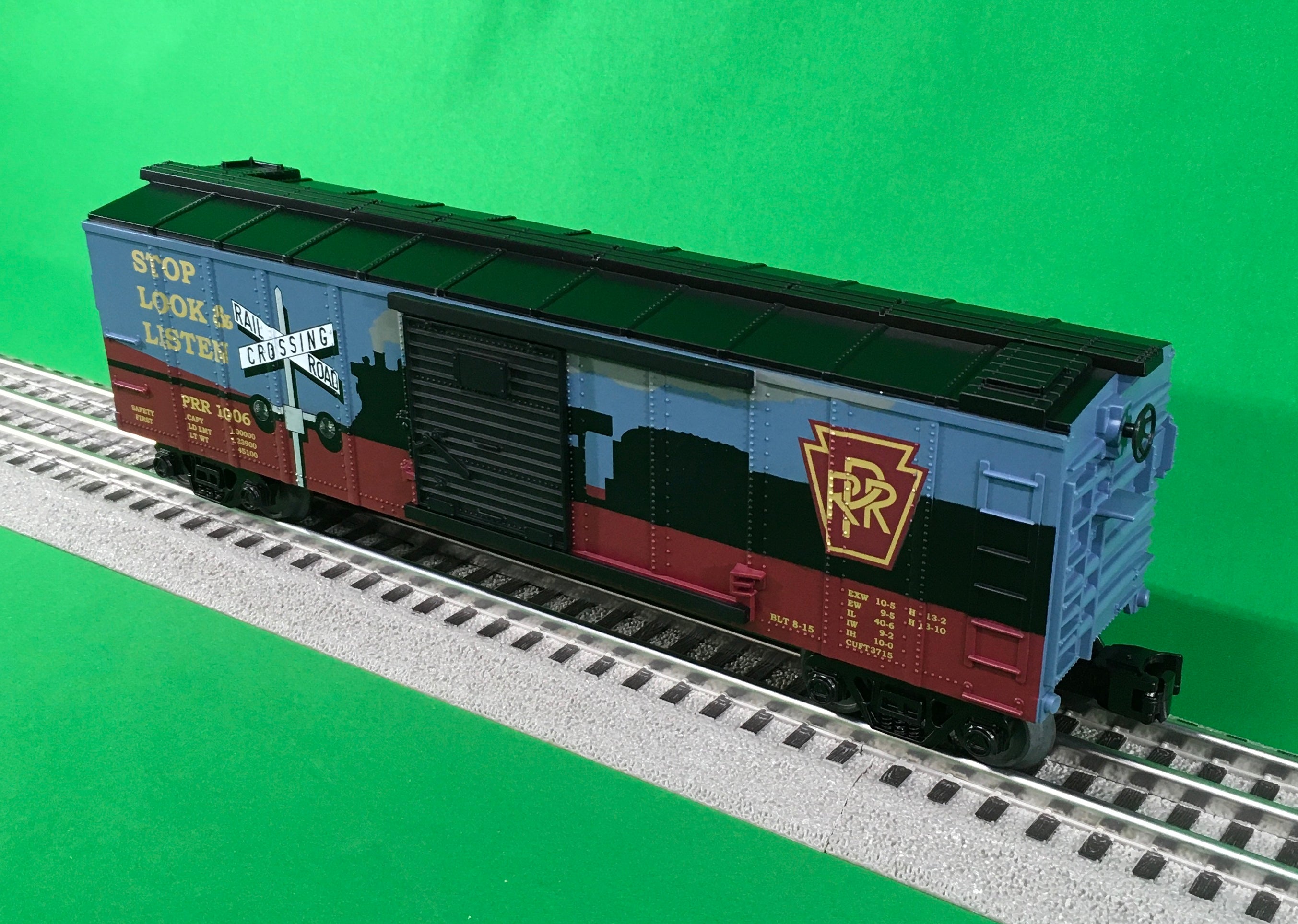 MTH 30-74828 - Box Car "Pennsylvania" w/ Blinking LEDs