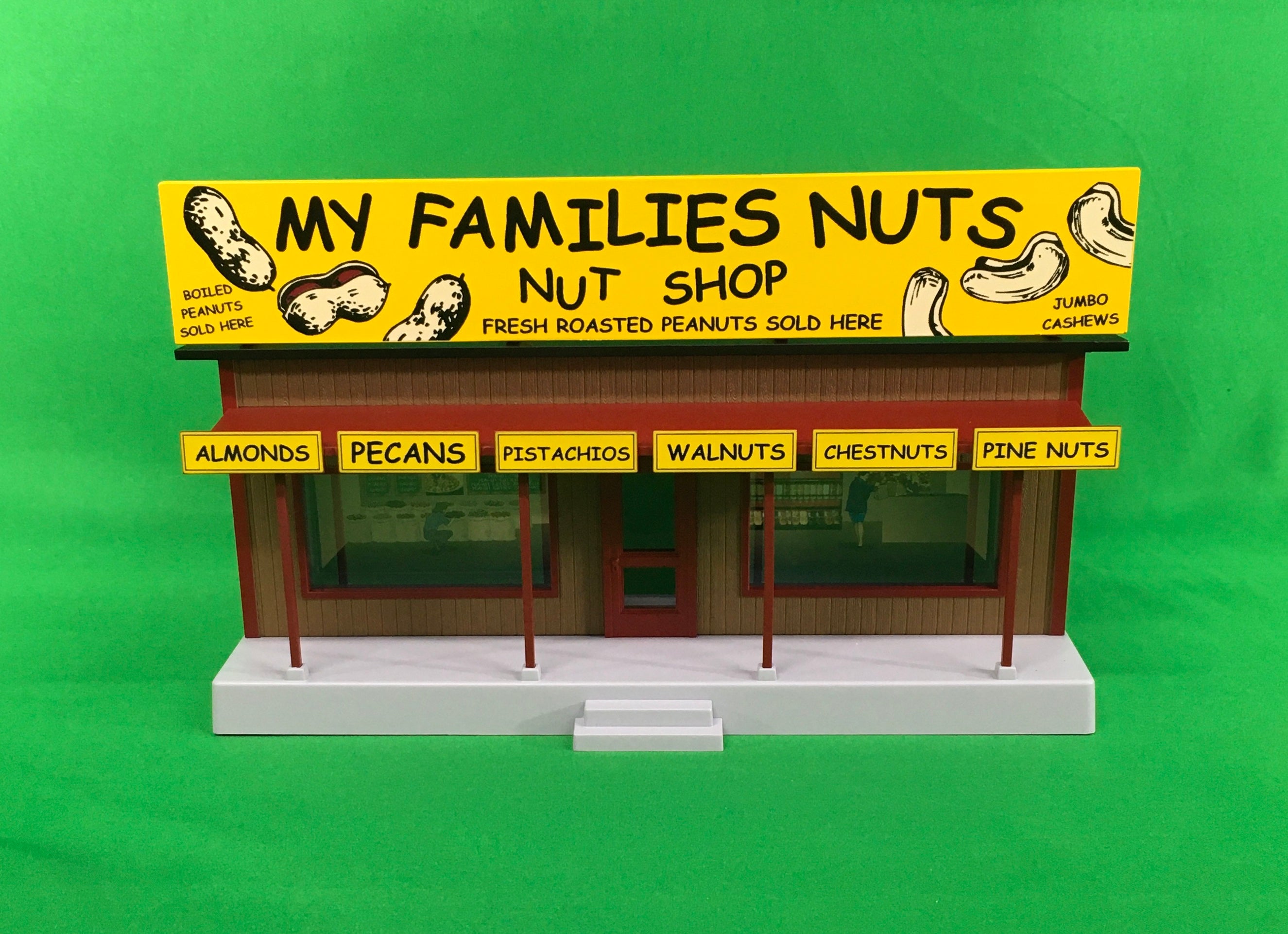 MTH 30-90631 - Road Side Stand "My Family's Nuts"