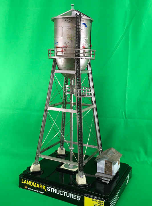 Woodland Scenics BR5866 - Rustic Water Tower - MrMuffin'sTrains