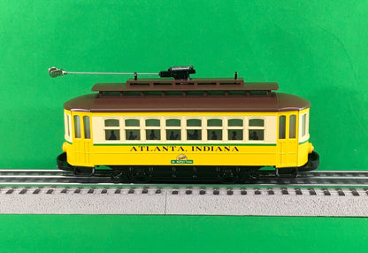 MTH 30-5202 - Bump-n-Go Trolley "Atlanta, IN" - Custom Run for MrMuffin'sTrains - MrMuffin'sTrains