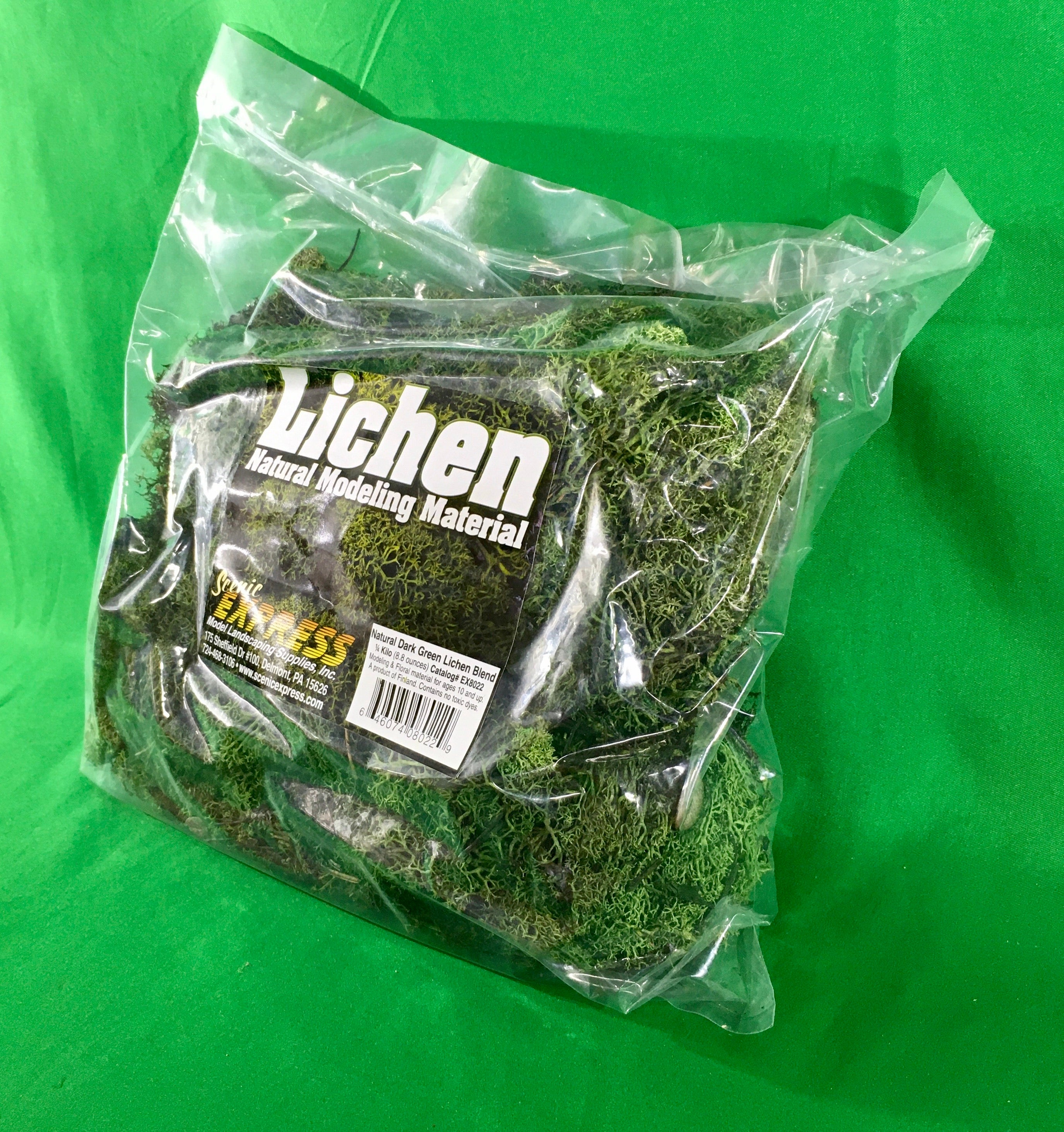 Scenic Express EX8022 - Dark Green Lichen Mix 1/4 Kilo