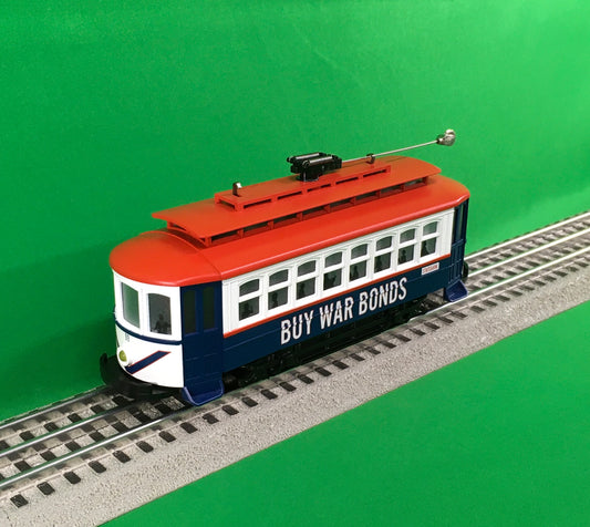 MTH 30-5217 - Bump-n-Go Trolley "Buy War Bonds" - MrMuffin'sTrains