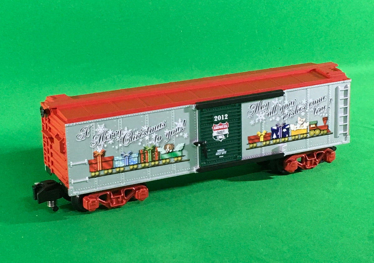Lionel A/F 6-48825 - Box Car "Christmas" #2012 - MrMuffin'sTrains