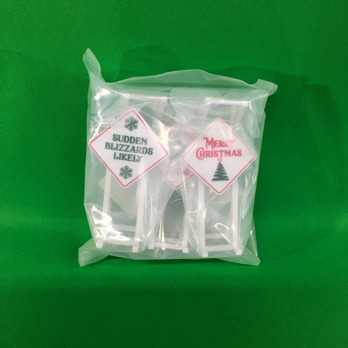 Lionel 2030260 - Christmas Signs (5-Pack) - MrMuffin'sTrains