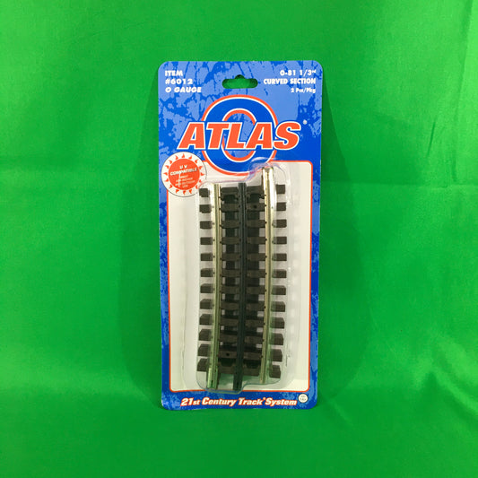 Atlas O 6012 - O-81 1/3 Curve Track (2-Pack) - MrMuffin'sTrains