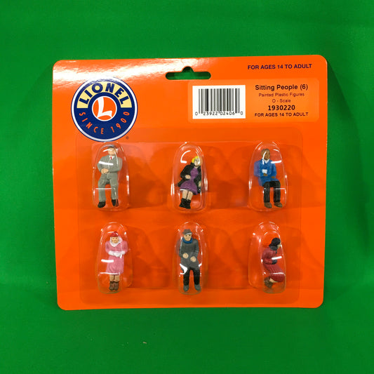 Lionel 1930220 - Sitting People (6-Pack) - MrMuffin'sTrains