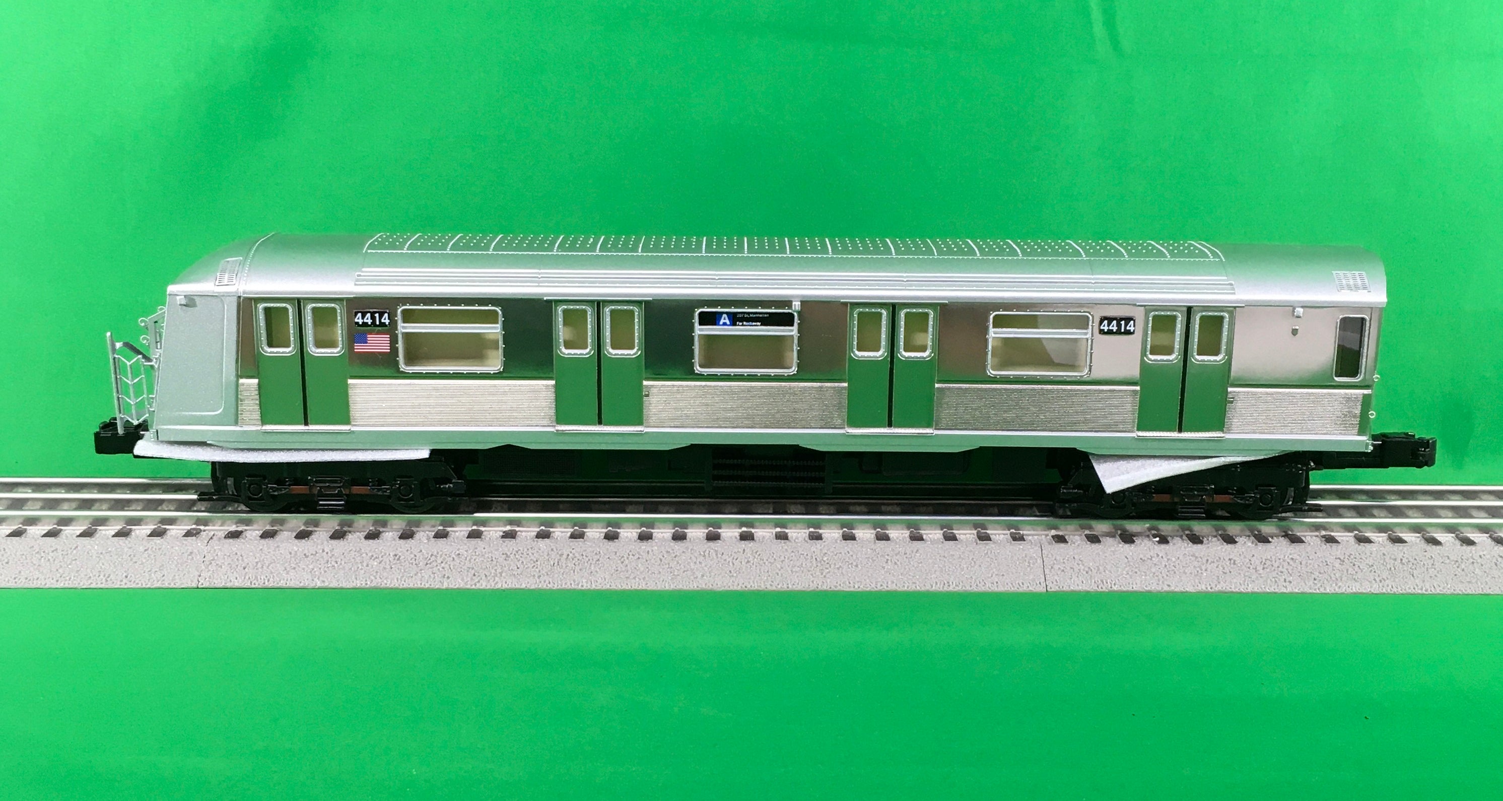 MTH 20-21145-1 - R40 Subway Set "Metropolitan Transportation Authority" w/ PS3 (4-Car)