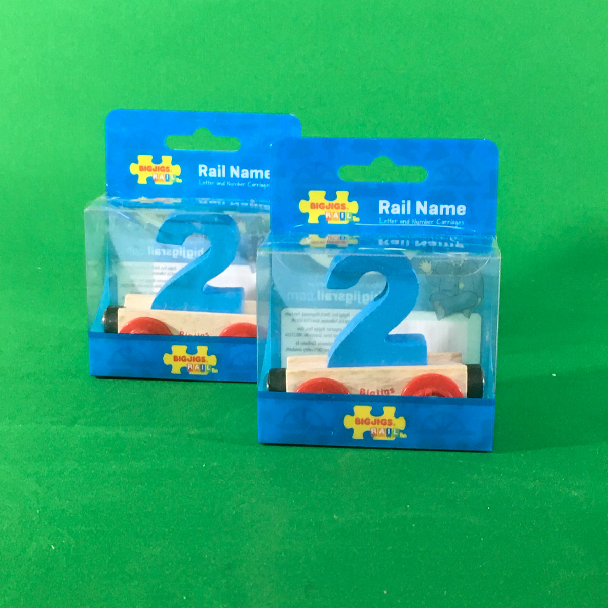 BigJigs BR132 - Rail Name No.2 (Colors Vary) - MrMuffin'sTrains