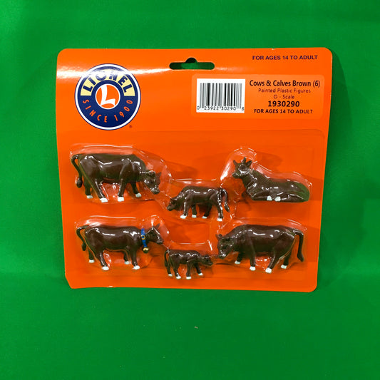 Lionel 1930290 - Cows & Calves (6-Pack)