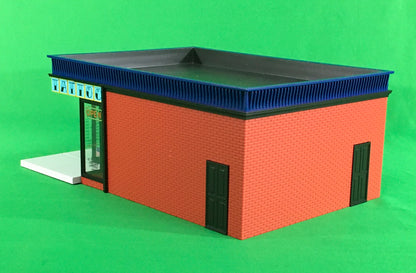 Lionel 2129010 - Building Store "Big Tatz Ink" - MrMuffin'sTrains