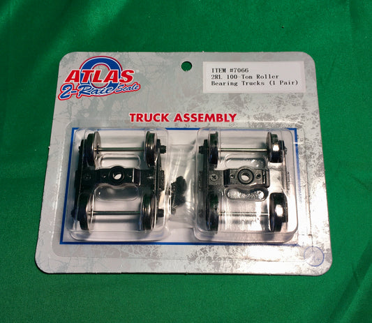 Atlas O 7066 -100-Ton Roller Bearing Trucks (2-Rail) - MrMuffin'sTrains