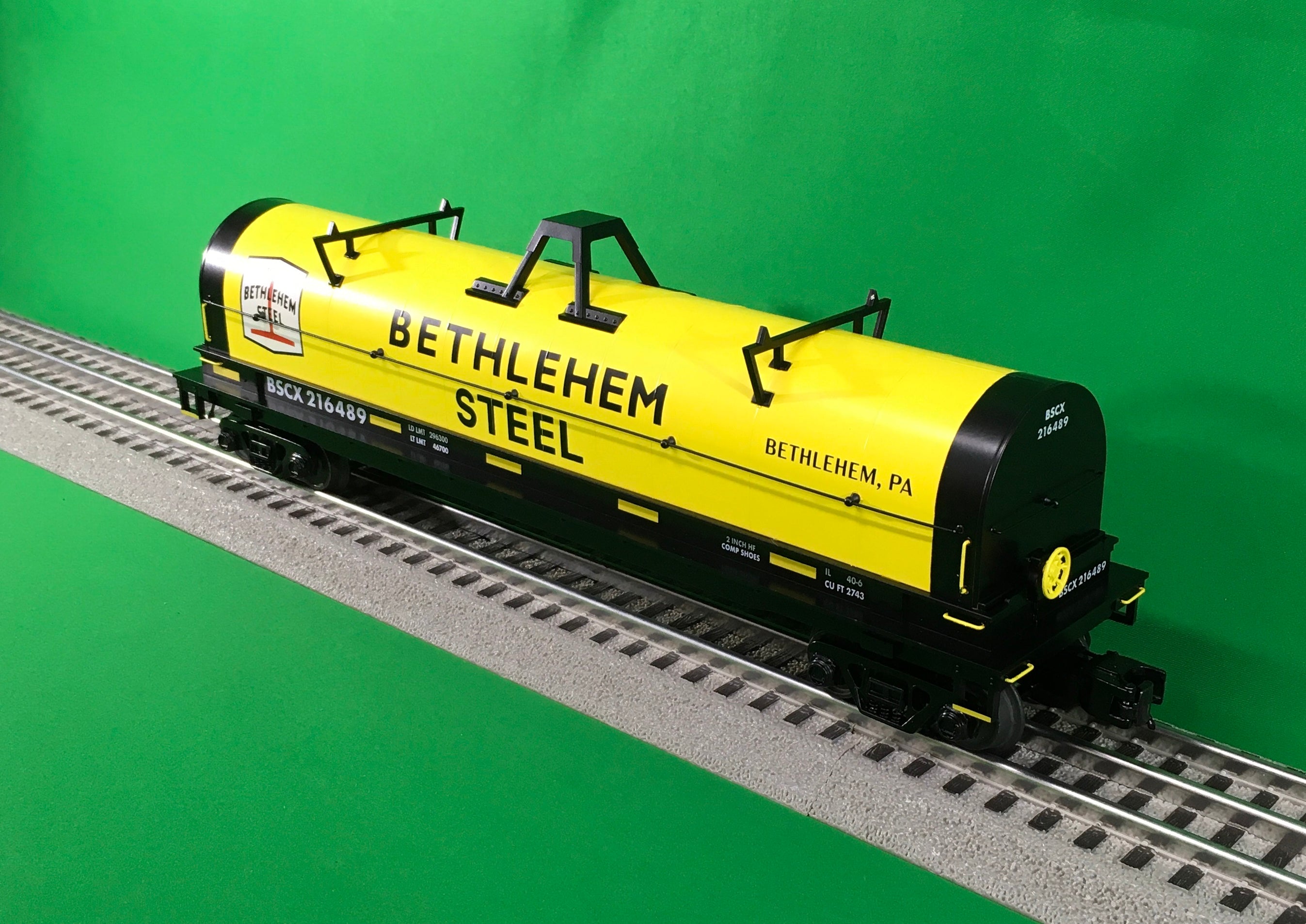 Lionel 2226452 - Coil Car "Bethlehem Steel" #216489