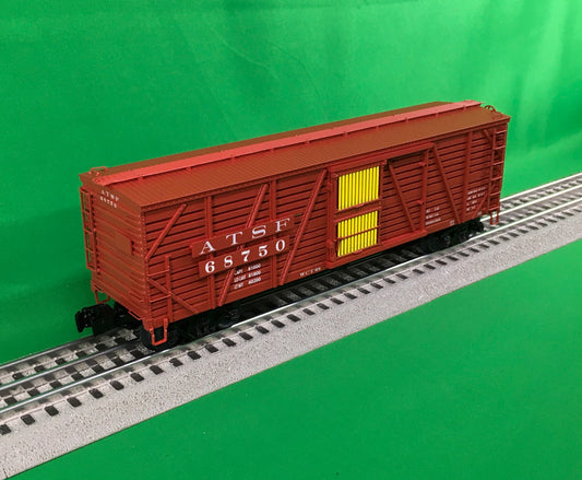 Lionel 2226870 - Vision Line Stock Car "Santa Fe" (3-Car) - MrMuffin'sTrains