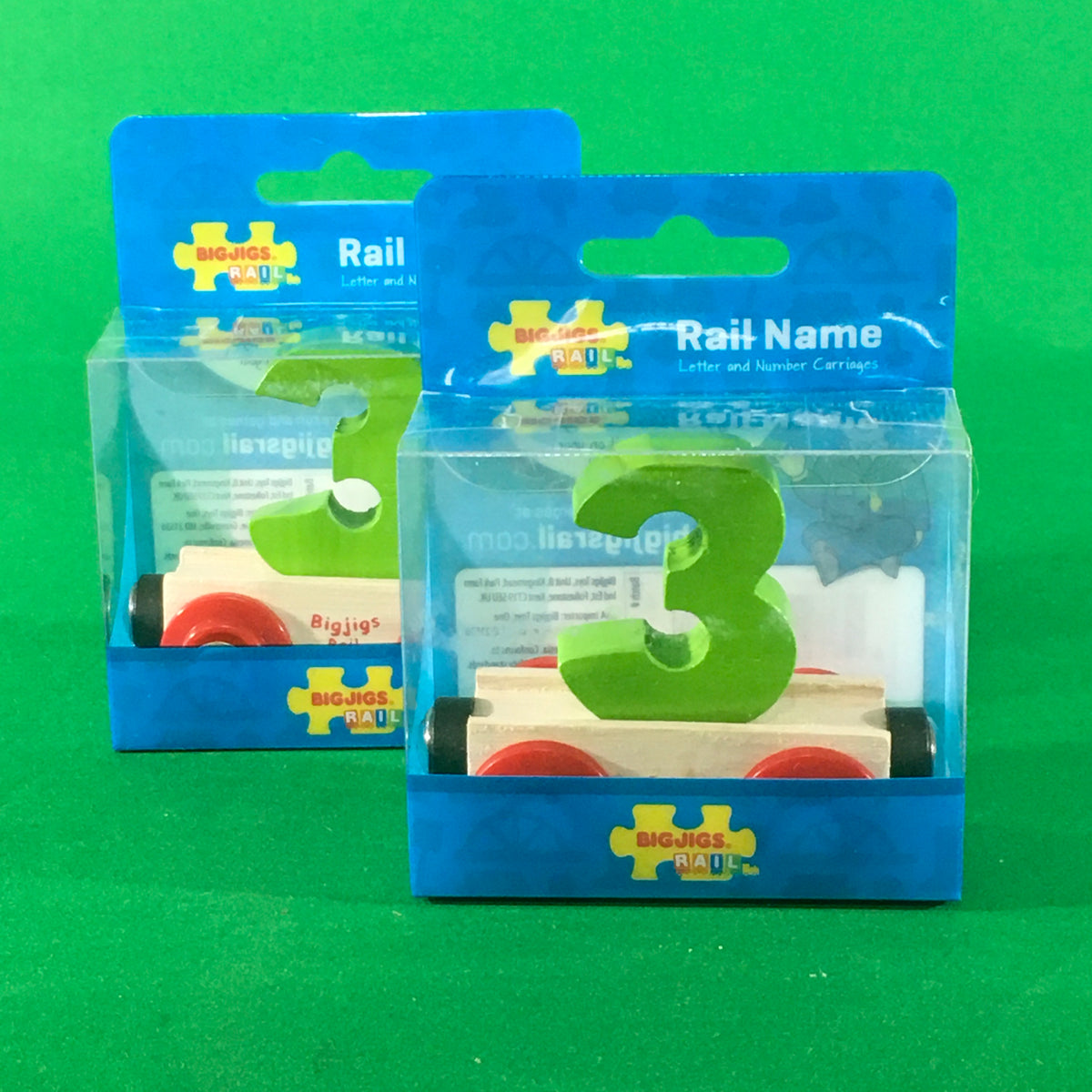 BigJigs BR133 - Rail Name No.3 (Colors Vary) - MrMuffin'sTrains