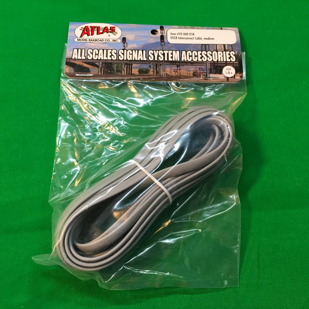 Atlas O 70 000 058 - SCB Interconnect Cable (Medium) 15' Long - MrMuffin'sTrains