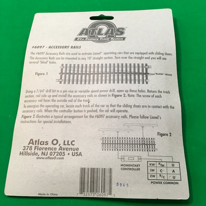 Atlas O 6097 - Accessory Rails - MrMuffin'sTrains