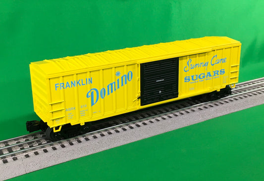 MTH 30-71071 - RailKing - 50' Modern Box Car "Amstar" #619 (Domino) - MrMuffin'sTrains