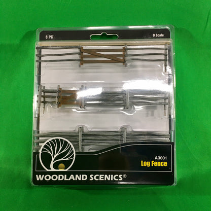 Woodland Scenics A3001 - Log Fence - MrMuffin'sTrains