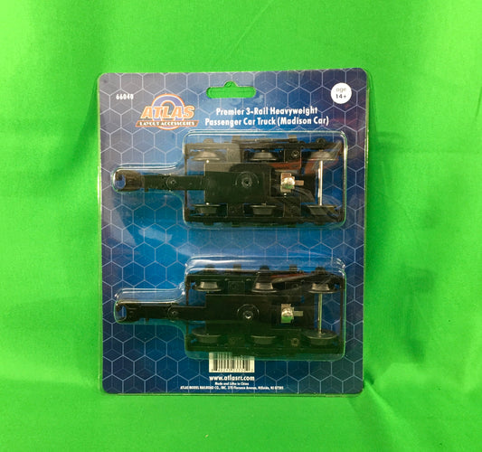 Atlas O 66040 - Premier - 3-Rail Heavyweight Passenger Car Trucks (Madison) - MrMuffin'sTrains