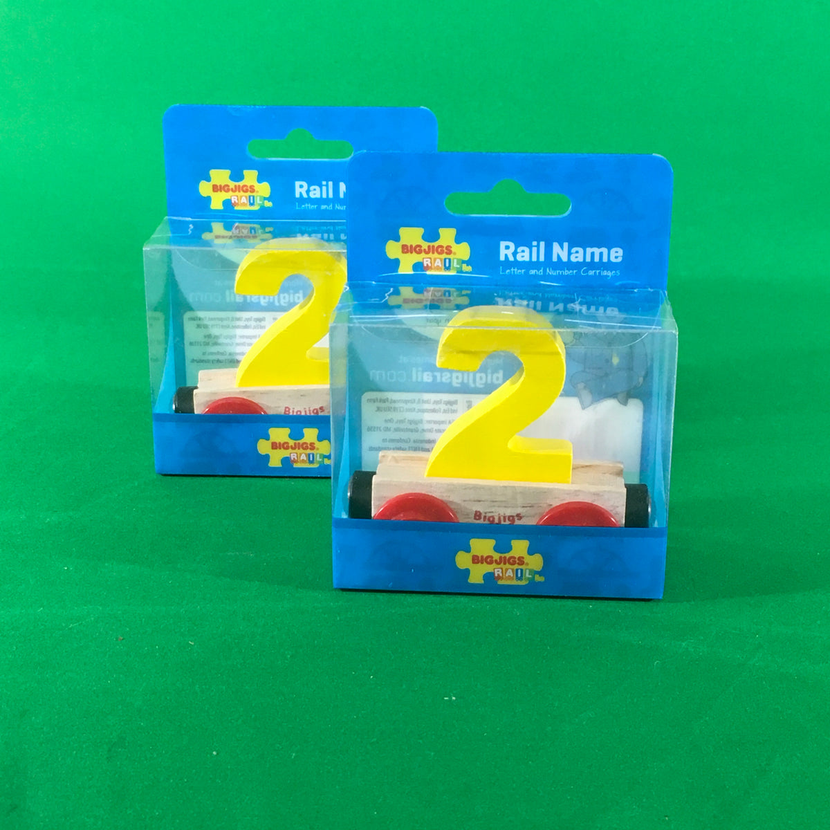 BigJigs BR132 - Rail Name No.2 (Colors Vary) - MrMuffin'sTrains