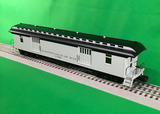 Lionel 2227400 - Wood Baggage/Coach "MOW" (2-Car) - MrMuffin'sTrains
