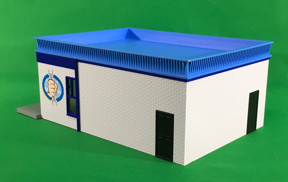 Lionel 2129140 - Building Store "Dr. IP Drips & Sons Plumbing" - MrMuffin'sTrains