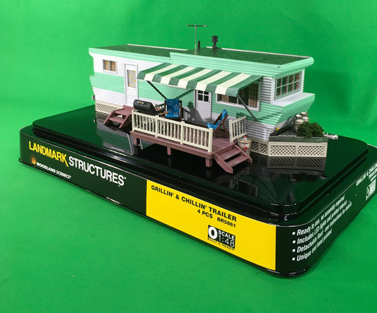 Woodland Scenics BR5861 - Grillin' & Chillin' Trailer - MrMuffin'sTrains