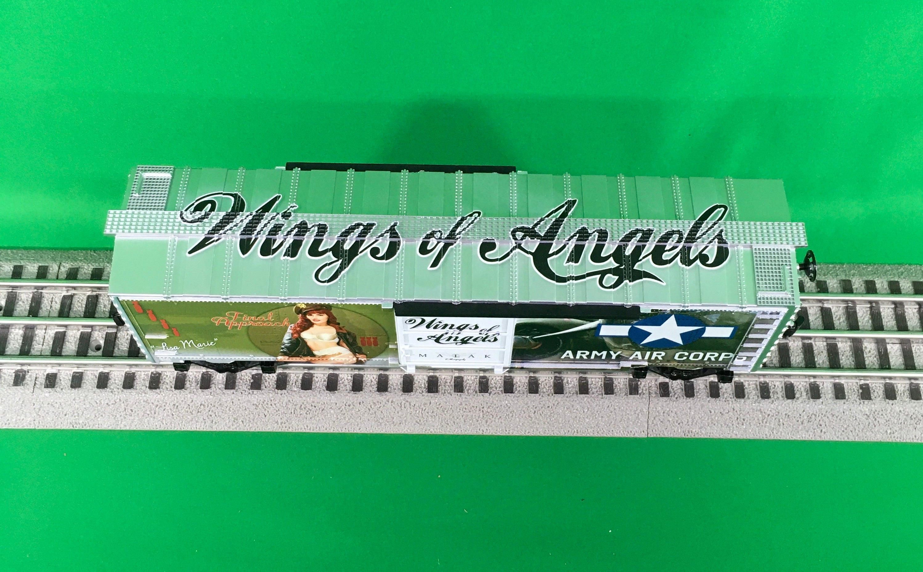 Lionel 2238130 - U.S. Army Boxcar "Wings of Angels - Lisa"
