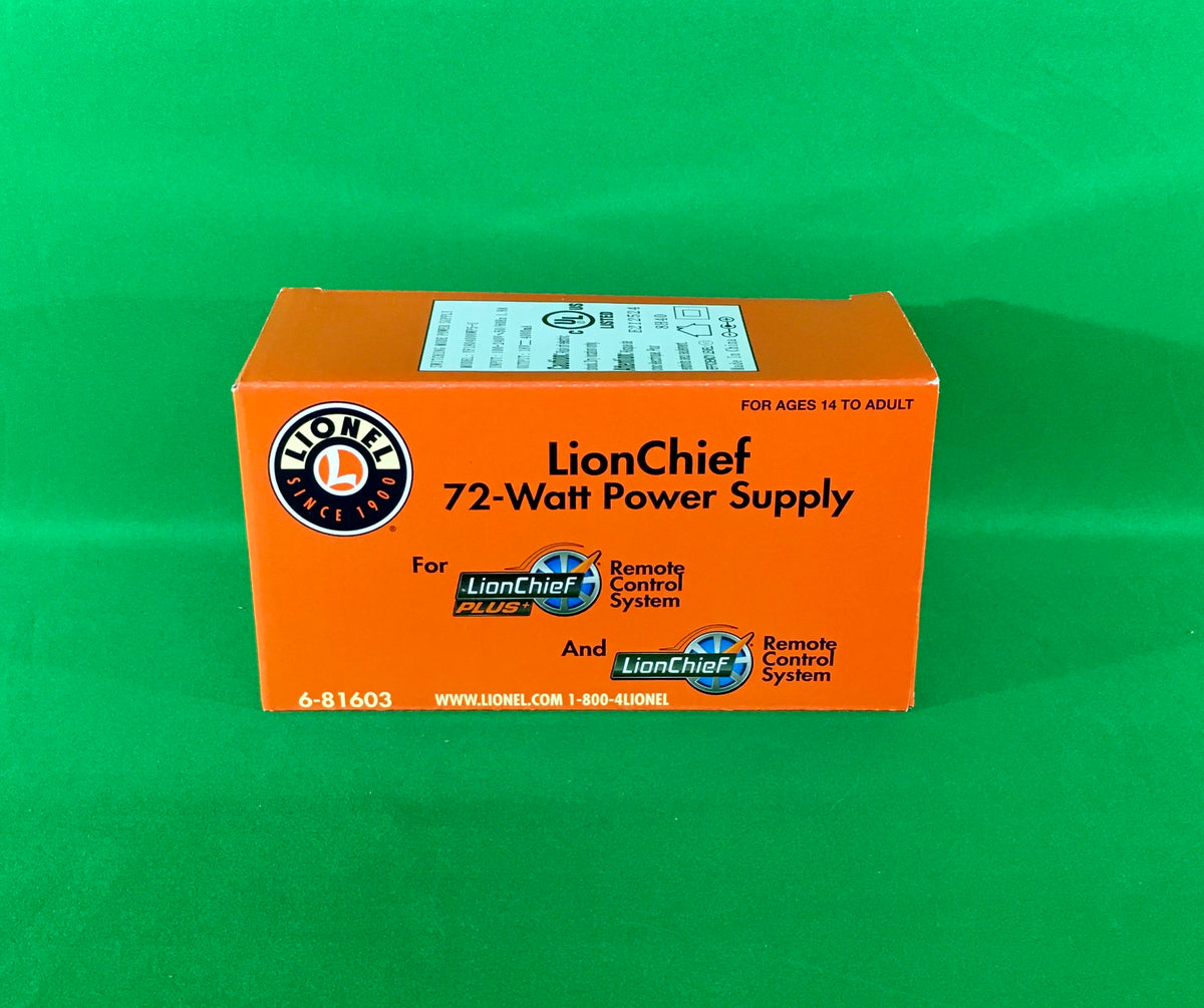 Lionel 6-81603 - Lionchief 72 Watt Power Supply (4AMP) - MrMuffin'sTrains