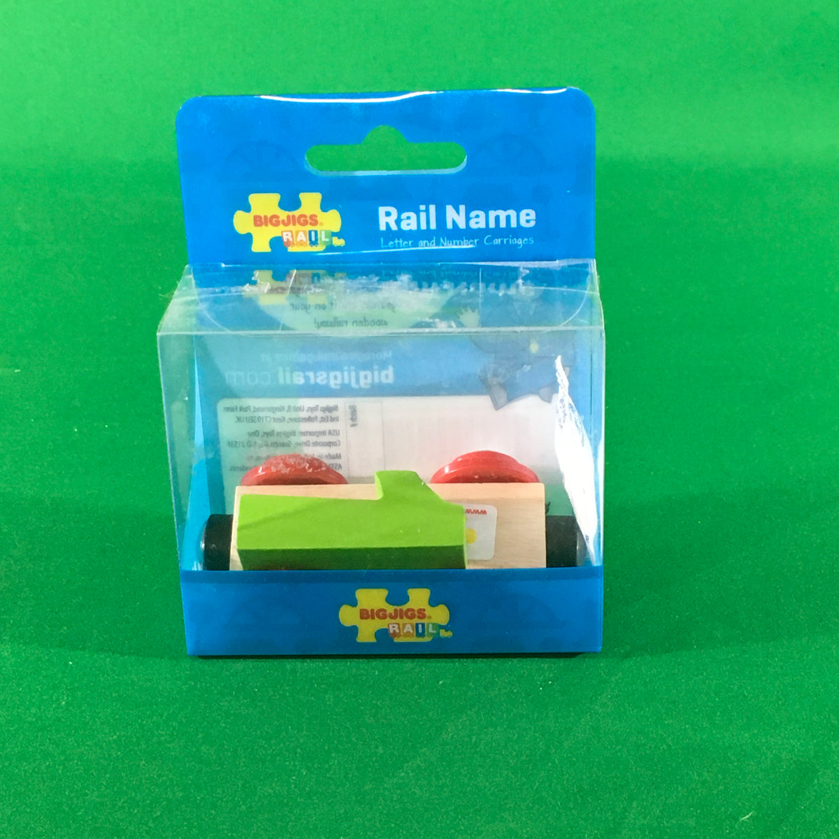 BigJigs BR131 - Rail Name No.1 (Colors Vary) - MrMuffin'sTrains