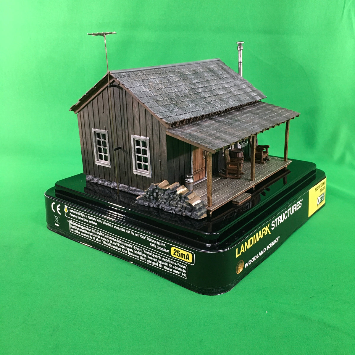 Woodland Scenics BR5869 - Rustic Cabin - MrMuffin'sTrains